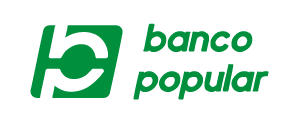 A green and black logo.