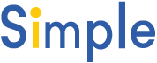 A blue and black logo.