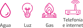 A pink and black symbols.
