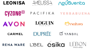 A black background with different colored text.