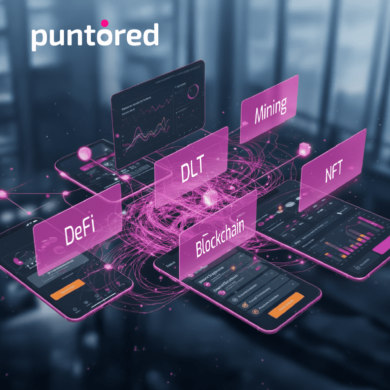 Gráfica ilustrativa del ecosistema Fintech con experiencias embebidas