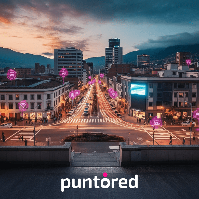 Gráfico de Digitalización de servicios públicos y pagos digitales para eficiencia ciudadana