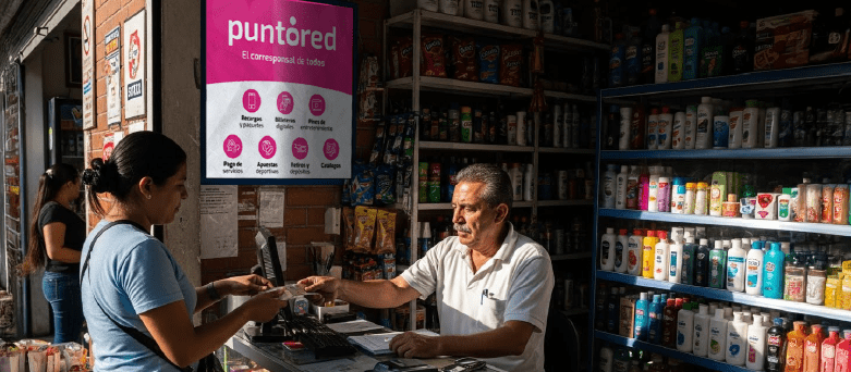 Recaudación de impuestos en Colombia mediante corresponsales bancarios y pagos territoriales