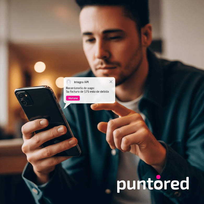 Visualización de la API Puntored para integración de pagos digitales con seguridad en transacciones y fomento de inclusión financiera