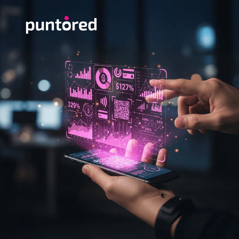 Infografía sobre tendencias financieras 2025, métodos alternativos de pago, billeteras digitales y pagos digitales interoperables