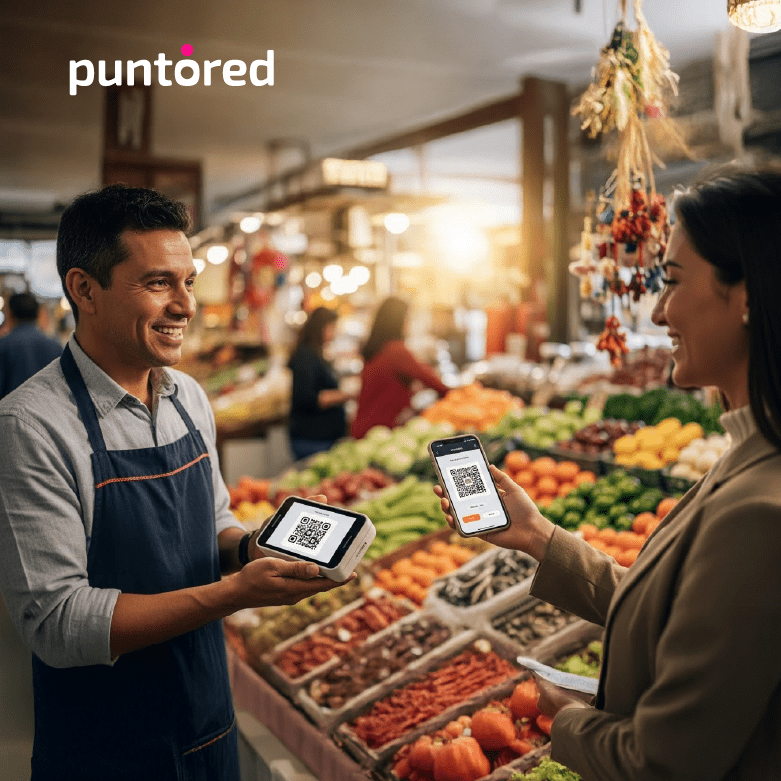 Iconos y elementos que representan pagos digitales y herramientas tecnológicas para economía popular