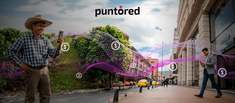 Ilustración sobre pagos masivos y adopción digital en la banca y cooperativas latinoamericanas.