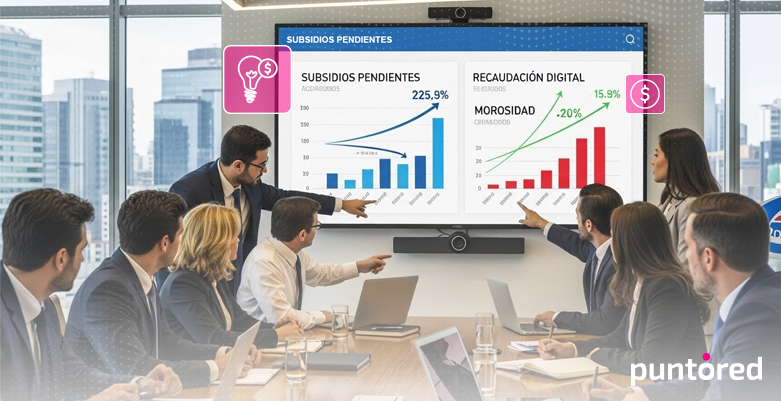 Complemento pagos masivos servicios públicos con plataforma Puntored