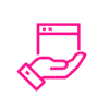 Icono de una mano